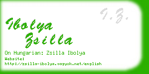 ibolya zsilla business card